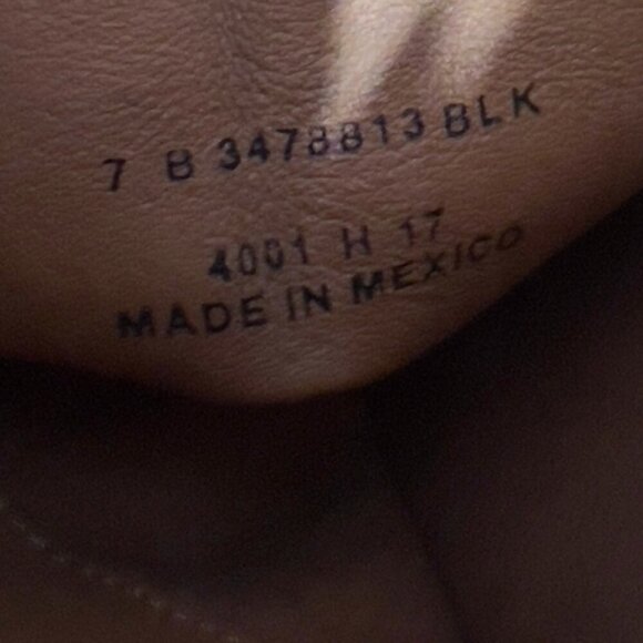 The Frye Company Black Leather Tall Riding Boots Women’s Size 7B - Picture 12 of 14